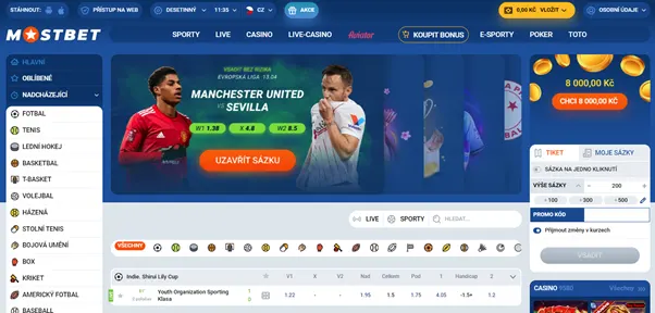 Mostbet CZ